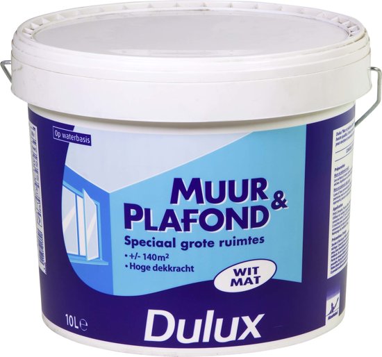 Dulux Muur- & Plafondverf - Wit - Mat