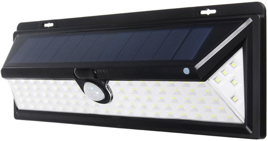 SensaHome solar lamp 90 led met bewegingssensor voor buitenverlichting | Slimme lamp | Energievriendelijk op zonne-energie