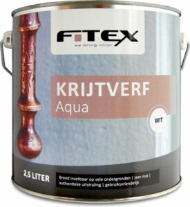 Fitex Krijtverf Aqua 2,5 liter wit